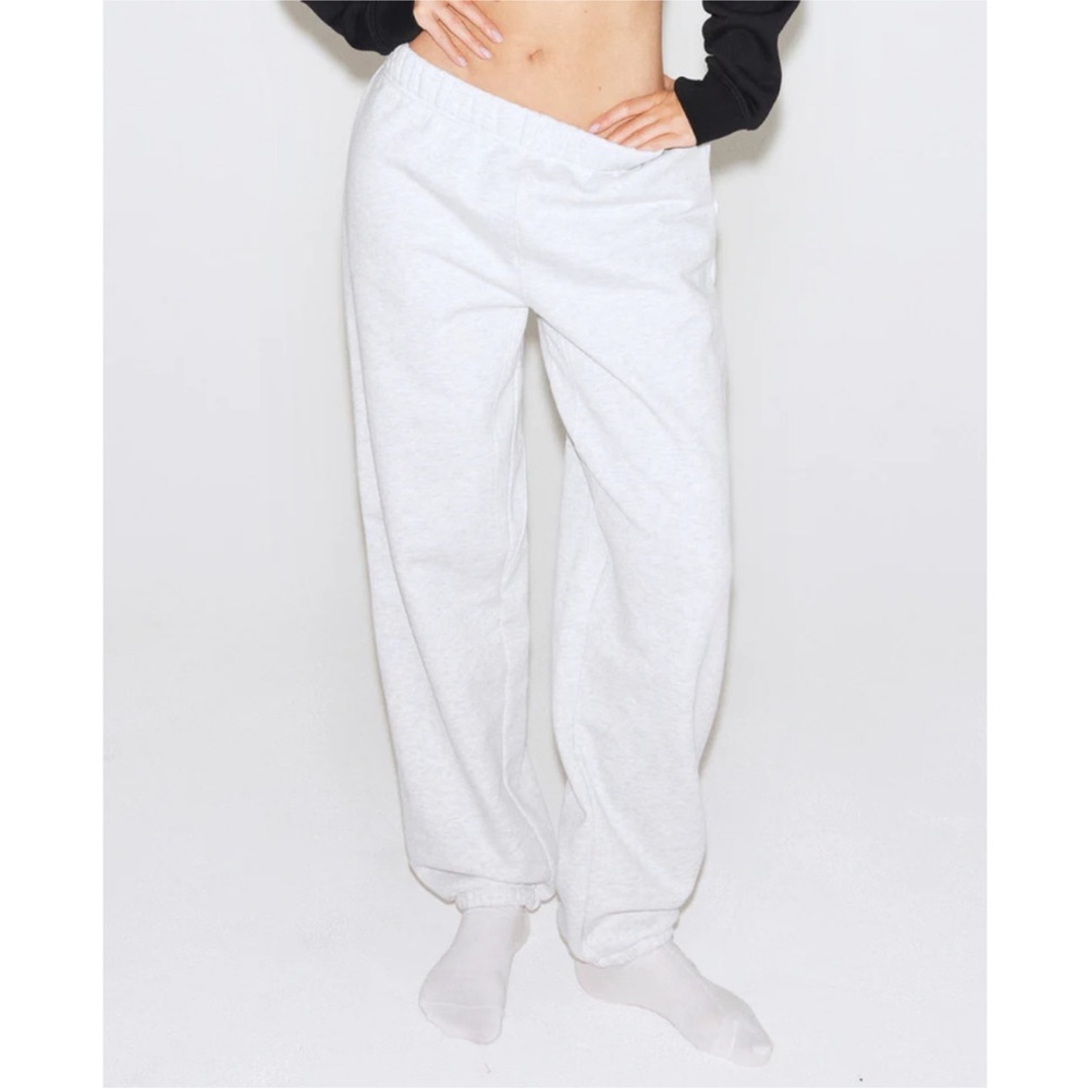 KHY Drop 003 Fleece Jogger in Light Heather Grey Size XS